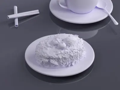 Dessert 0006 3D model