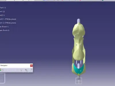 cad model of bike 3D model