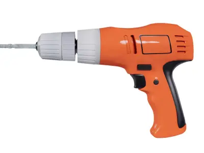 DRILL MACHINE Free low-poly 3D model