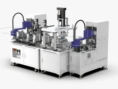 Automatic Copper Tube Grinding Full Circle Machine 3D model