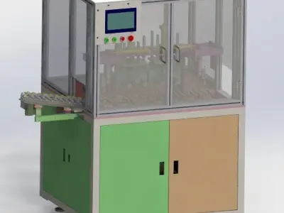 sander pcb assembly machine 3D model