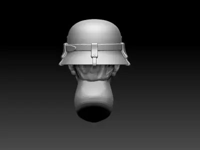 helmet german 3D print model