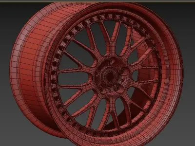 Work VS-XX Wheel 3D model