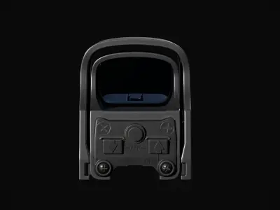 Eotech 512 Scope Low-poly 3D model