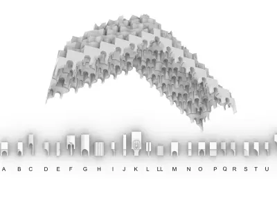 muqarnas parts and sample 3D model