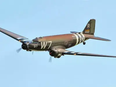 Douglas C-47 Skytrain 3D model