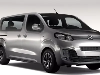 Citroen SpaceTourer L2 2017 3D model