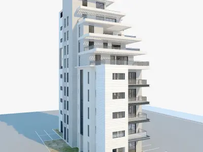 Building Amir 3D model