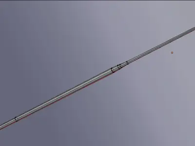 3D Model Roman Legionnaire Spear Pilum Free 3D model