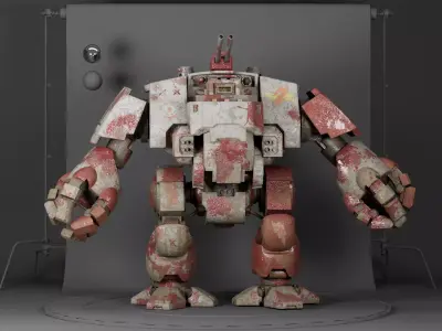 War Mecha 3D model