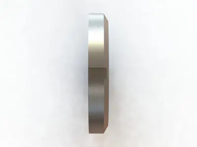 Nut Porca KM 10 3D model