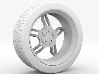 AUDI - wheels Free 3D model