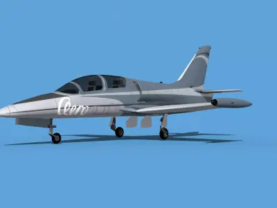 Aero Vodochody L-39C Albatross V18 3D model