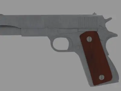 Colt 1911S 3D model