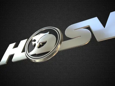hsv logo 3D model