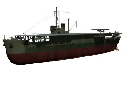 Akitsu maru 3D model