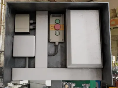 Pump Panel 3 Low-poly 3D model