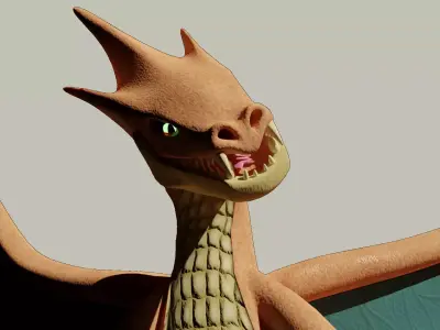 Charizard Mega Y Free 3D model