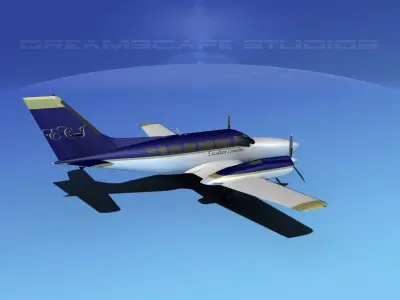 Cessna 404 Titan Executive Connection 3D model