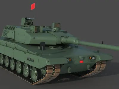 Tank Altay 3D model