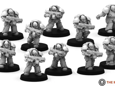 MineGuard - Troops 3D print model