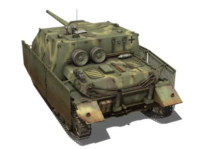 Jagdpanzer IV L70A 3D model