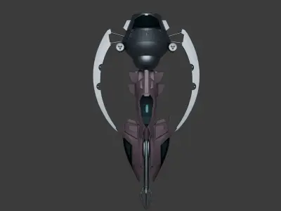 Code Lyoko Skidbladnir -Skid 3D model