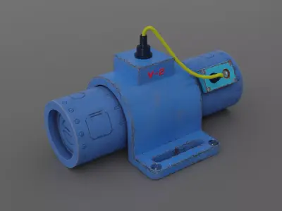 Part of the mechanism 3D model