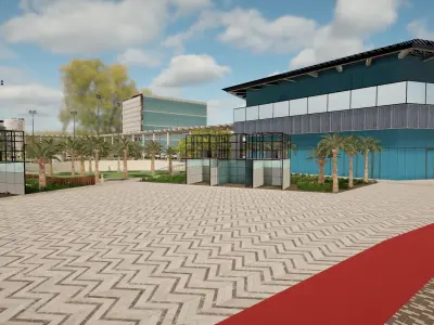 Al forsan Low-poly 3D model