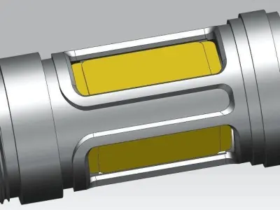 fog light Free low-poly 3D model