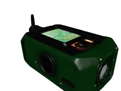 Rugged Military Tactical Observation Device 3D model