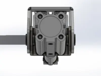 Grampo Pneumatico Ema Fix KF-111 DS P Pneumatic Clamp 3D model