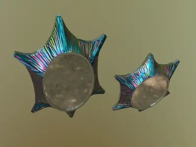 Litmus Wall Mirrors Free low-poly 3D model