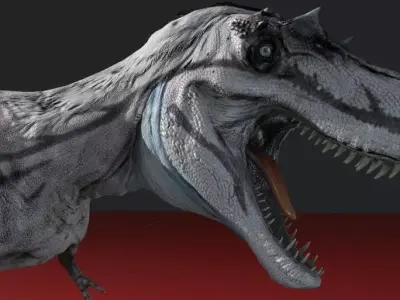 Albertosaurus t - rex 3D model