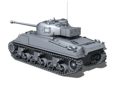 M4 Sherman Firefly VC 3D model