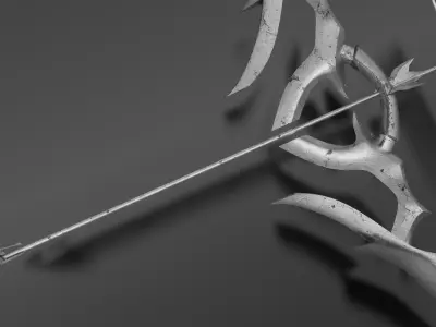 Fancy Bow - Project Files Free low-poly 3D model