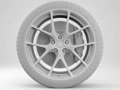 HRE Performance P101 Rim 3D model