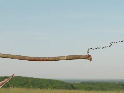 Bloody Executioners Axe 3D model