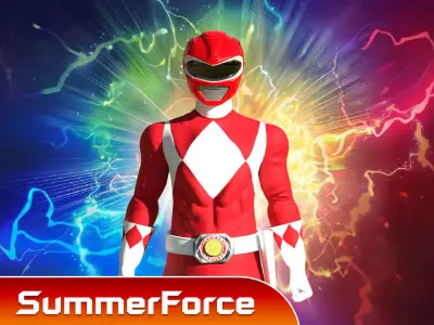 Red Ranger - Mighty Morphin Power Ranger 3D model