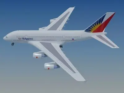 Philippine Airlines 3D model