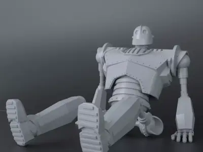 Iron Giant 3D Print Ready Model V1 3D print model