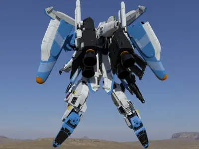 Ex-S Gundam 3D model