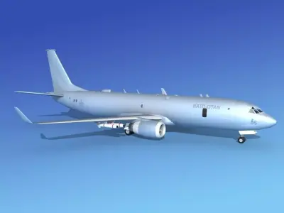 Boeing P-8 Poseidon NATO 3D model