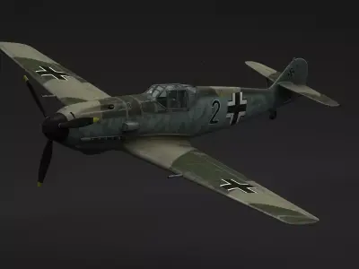 Messerschmitt  BF109 3D model