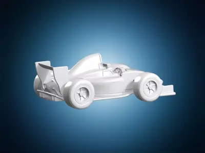 Mini F1 Desk Model 3D Print Model 3D print model
