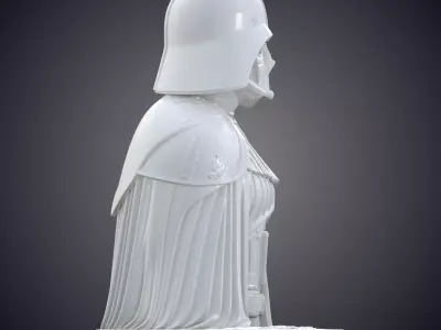 Darth Vader Bust High Detail PM-596 3D print model
