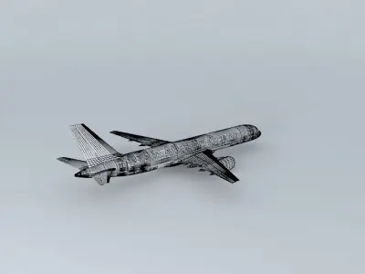 AirAtlanticOcean Boeing 757 200 Free 3D model