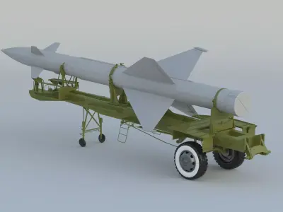 S 25 Berkut SA 1 Guild Free low-poly 3D model