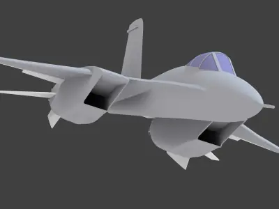 Fairchild-Republic F-15 Eagle 3D print model