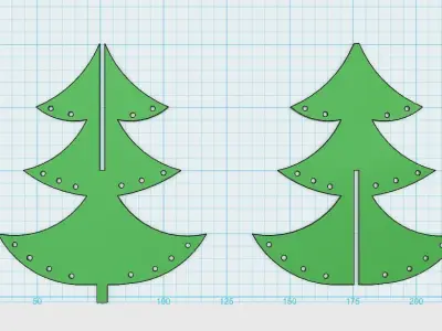 Christmas Tree Free 3D print model